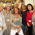Group of women smiling to camera