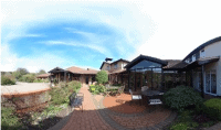 The front-side of the Hospice