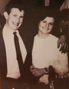 Peter and Pat when they were young