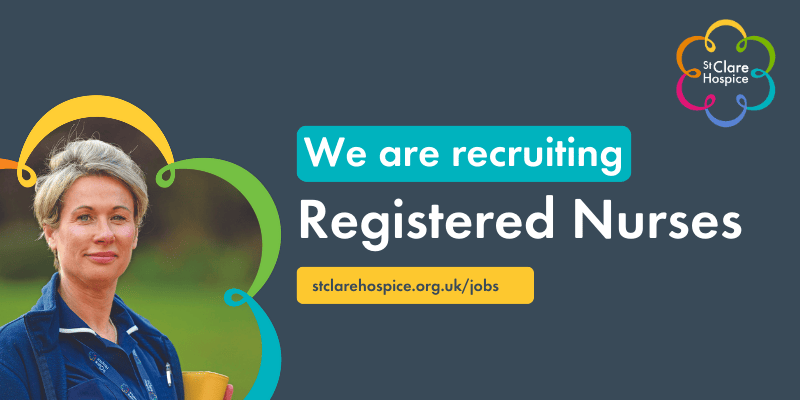 We're recruiting Registered Nurses web banner.