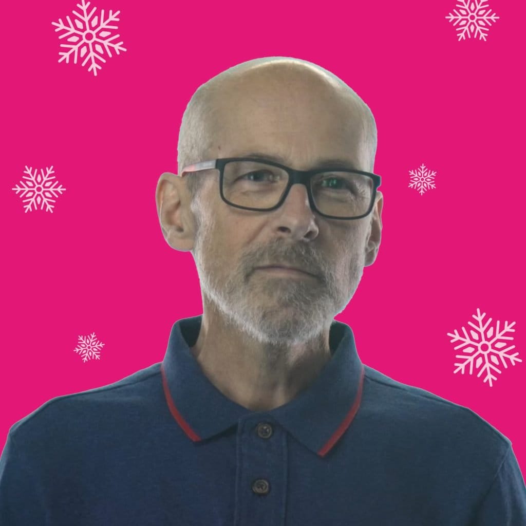 Photo of Kyle who has received St Clare Hospice care following his life-limiting illness diagnosis. Click this image to hear his story on YouTube.